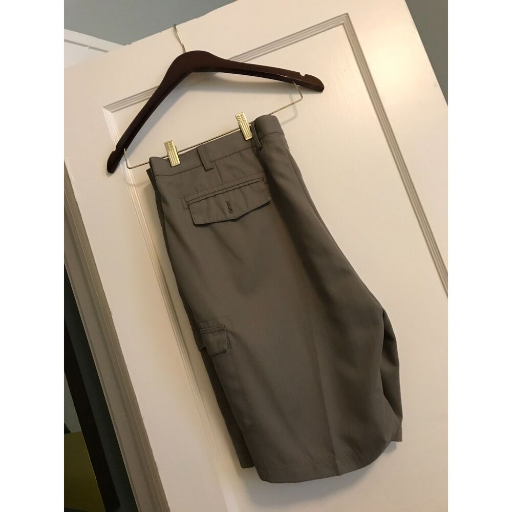 Island Republic Shorts Mens Brown Cargo Pockets Size 42